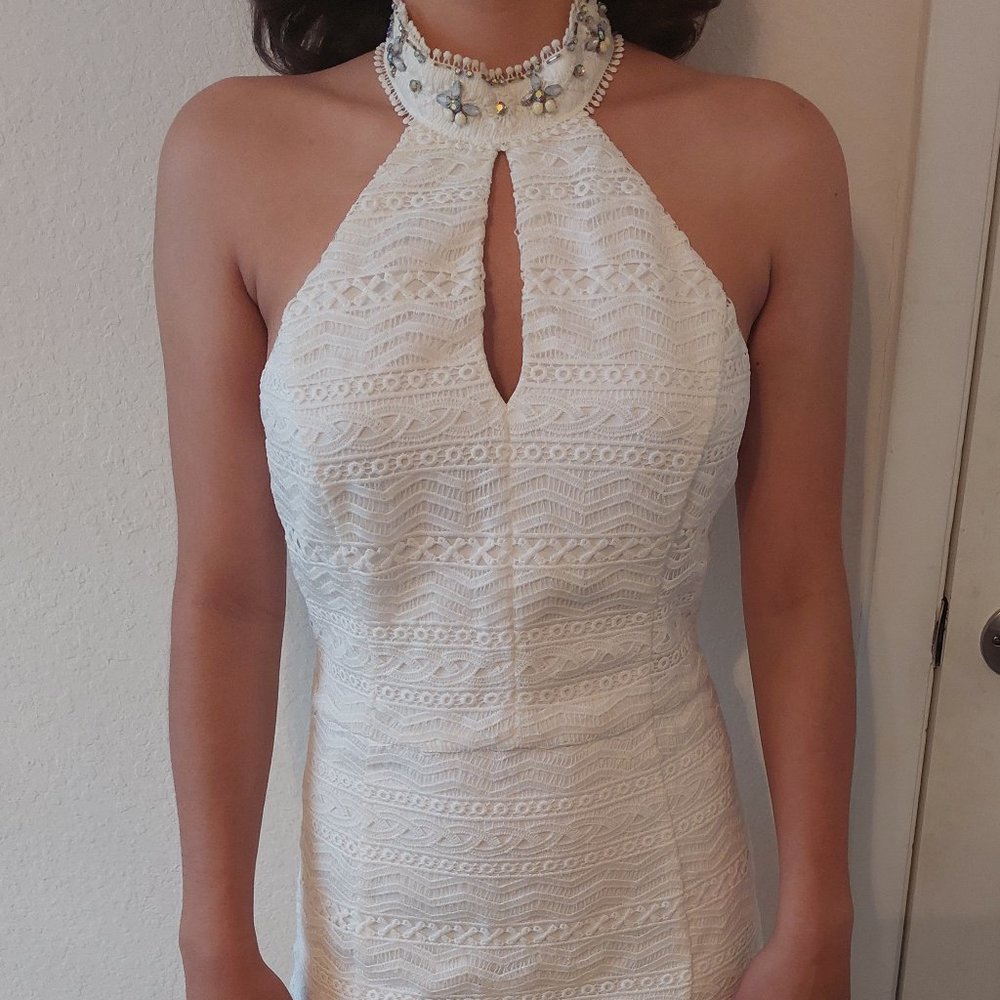 White dress
